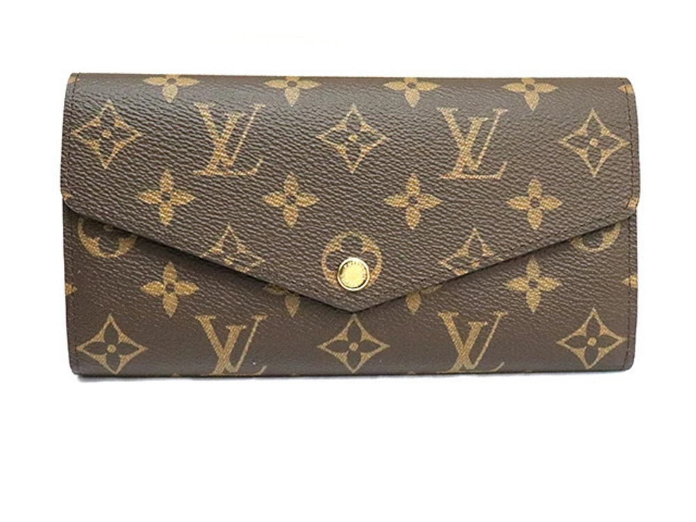 LOUIS VUITTON Portefeuille Sarah Monogram Rose Pink Ballerine